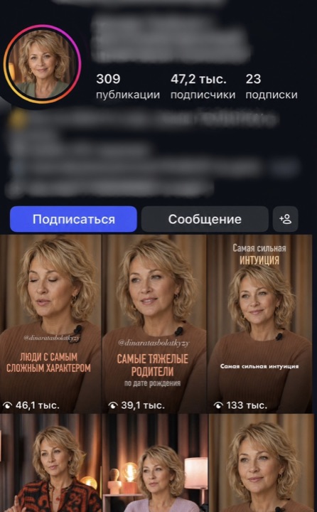 Аккаунт по нумерологии и астрологии